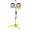Yellow and black SOUTHWIRE Portable Light Stand, 1,000W, Halogen