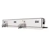 60 ft. by 12 ft. Office Trailer, 2 Offices, 1 Restroom