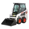 White, black and orange BOBCAT 600-850 lb. Skid Steer