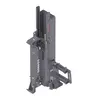 Gray PALADIN Post Driver Attachment for Skid Steer