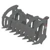 Gray Paladin Root Grapple Bucket Attachment for Skid Steer