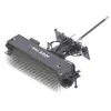 Gray Paladin Angle Broom Attachment for Skid Steer