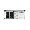 White CAPS 60-Ton High-Static Industrial Air Conditioner With Heat, 460V