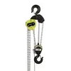 Black and yellow and silver AMH Chain Hoist, 8 Ton, Manual