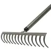 garden rake close-up shot