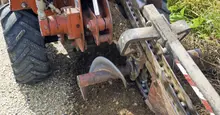 trencher in action