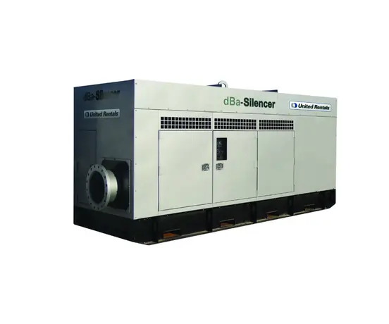 vac assist diesel silencer pump