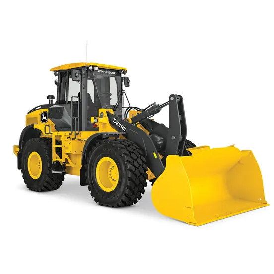 Yellow John Deere Wheel Loader