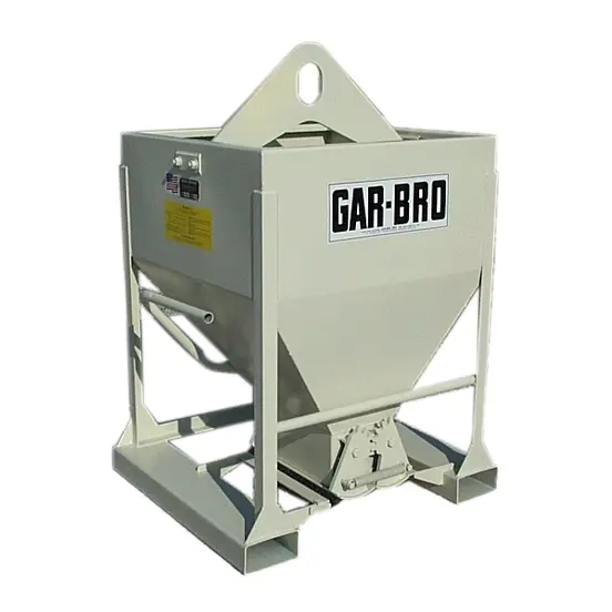 Beige Garbro concrete bucket
