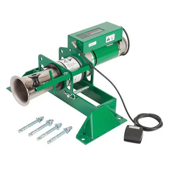 Green Greenlee electric Cable Puller