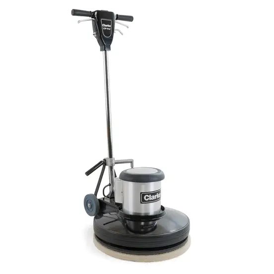 Silver Nilfisk Floor Polisher, 17 in., Electric Powered
