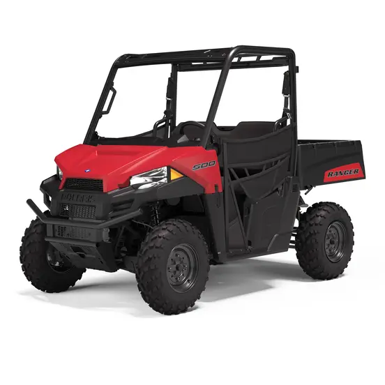 Red Polaris 2-Seat UTV