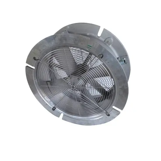 Grey TEXAS Air Blower Fan, 24 in., Pneumatic