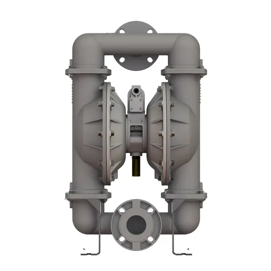 Gray VERSAMATIC Diaphragm Pump, 3 in., Air Operated