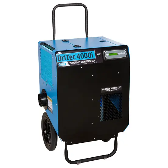 Blue and black DRI-EAZ Regenerative Desiccant Air Dryer, 400 CFM