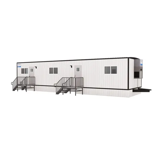 48 ft. by 12 ft. Office Trailer, 2 Offices, 1 Restroom