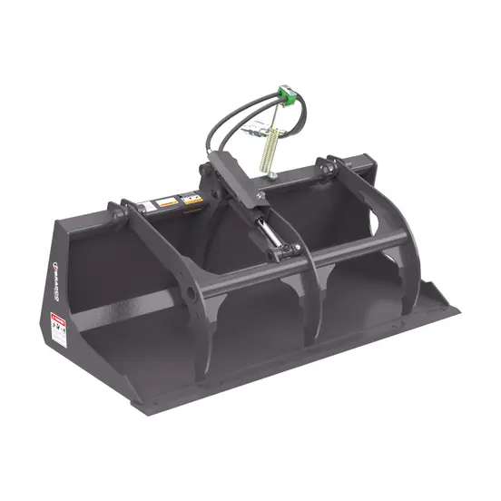 Mini Grapple Bucket Attachment for Skid Steer