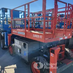 2019 Skyjack SJ6826RT Rough Terrain Scissor Lift