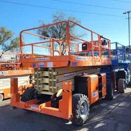 2018 JLG 430LRT Rough Terrain Scissor Lift