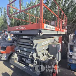 2017 Skyjack SJ8841RT Rough Terrain Scissor Lift