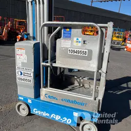2019 Genie GR-20 Self-Propelled One-Person Lift
