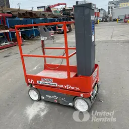 2017 Skyjack SJ12 Self-Propelled One-Person Lift