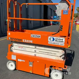2019 Snorkel S3219E Scissor Lift