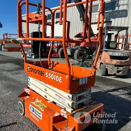 2019 Snorkel S3010E Scissor Lift