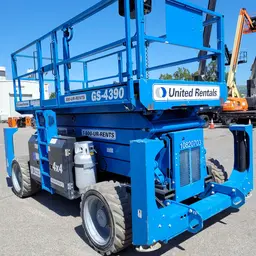 2018 Genie GS-4390 RT Rough Terrain Scissor Lift