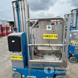 2018 Genie GR-20 Self-Propelled One-Person Lift