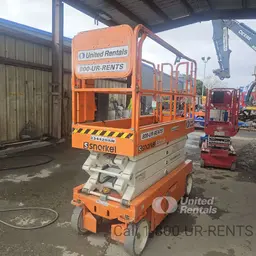 2019 Snorkel S3226E Scissor Lift