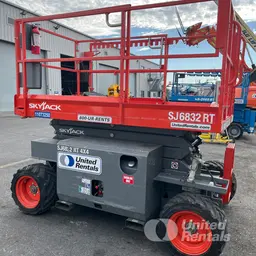 2020 Skyjack SJ6832RT Rough Terrain Scissor Lift