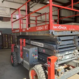 2019 Skyjack SJ8841RT Rough Terrain Scissor Lift