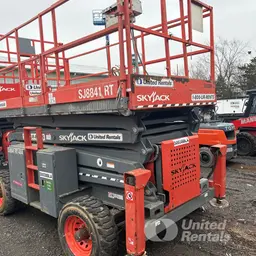 2017 Skyjack SJ8841RT Rough Terrain Scissor Lift